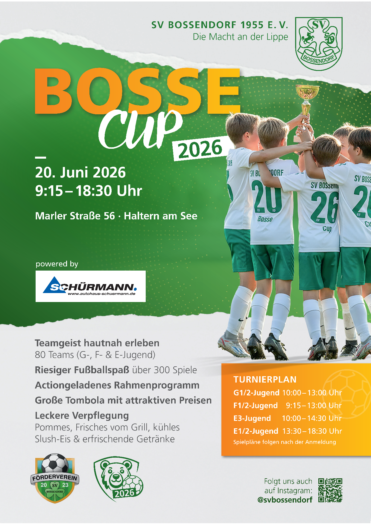 Bossecup 2026 Flyer